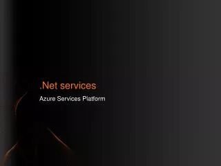 .Net services