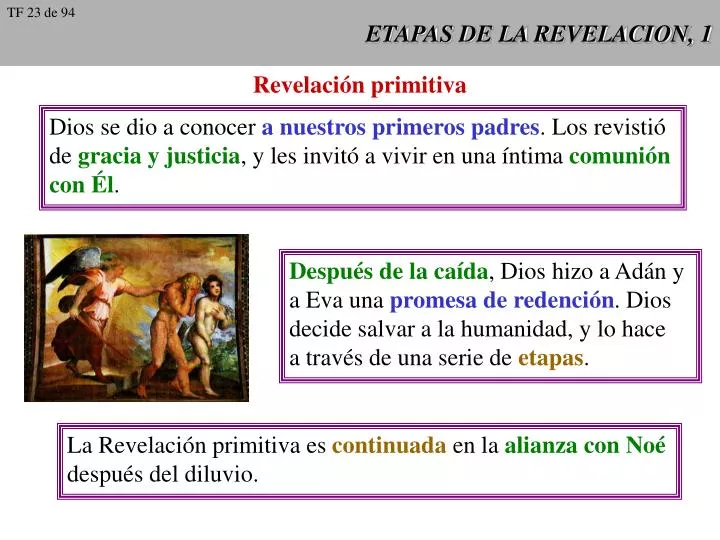 etapas de la revelacion 1