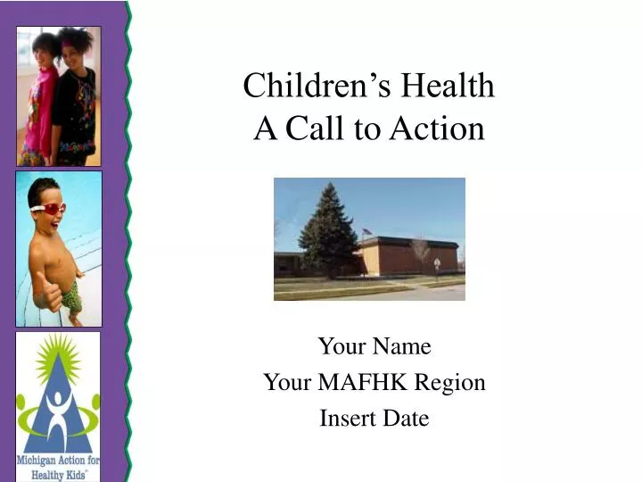 children s health a call to action