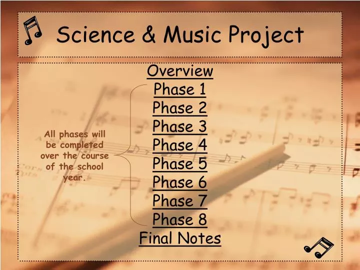 science music project