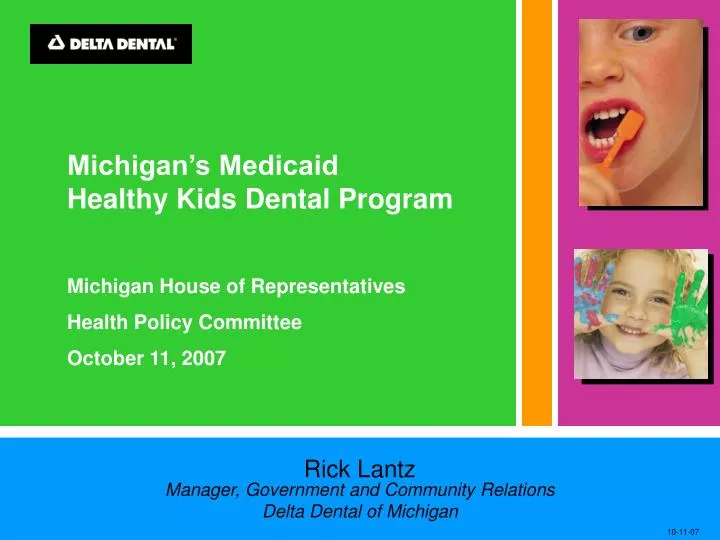 michigan s medicaid healthy kids dental program