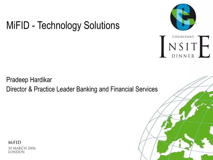 mifid technology solutions