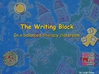 The Writing Block