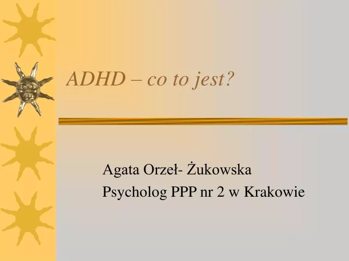 adhd co to jest