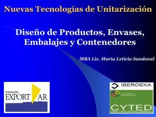 nuevas tecnolog as de unitarizaci n
