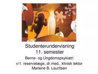 studenterundervisning 11 semester