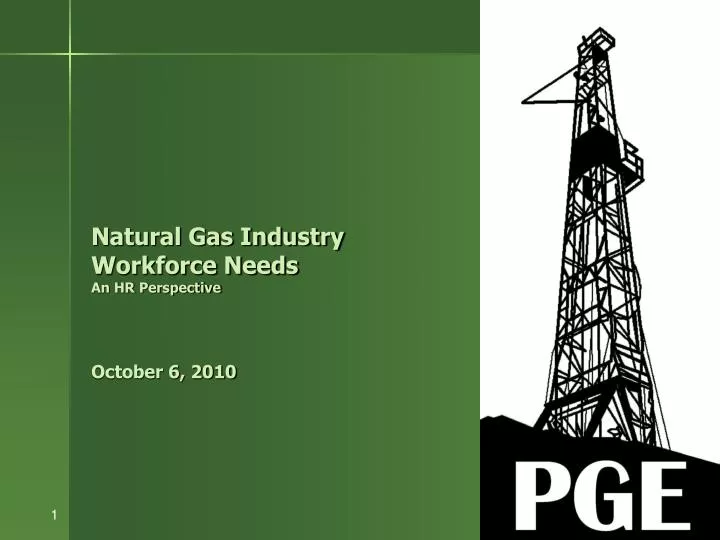 natural gas industry workforce needs an hr perspective october 6 2010