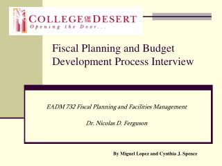 Fiscal Planning and Budget Development Process Interview