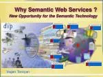 Why Semantic Web Services ? - slide 1