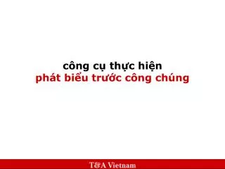 c ng c th c hi n ph t bi u tr c c ng ch ng