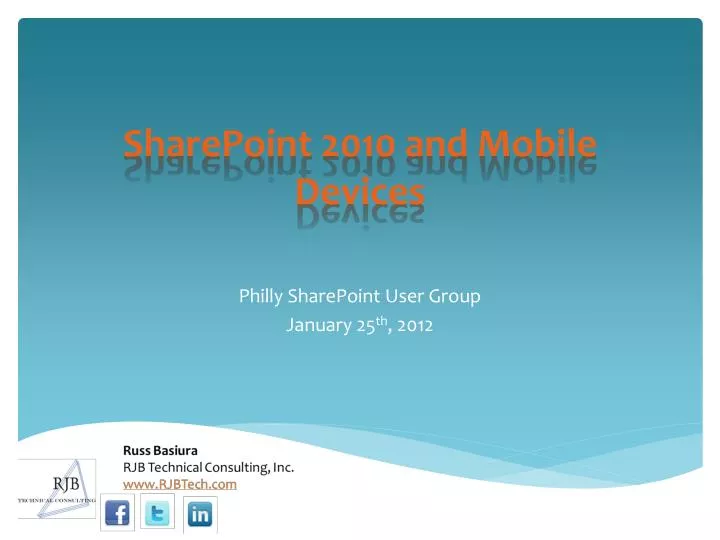 sharepoint 2010 and mobile devices