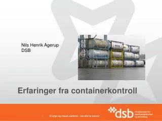 Erfaringer fra containerkontroll