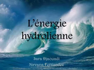 l nergie hydrolienne