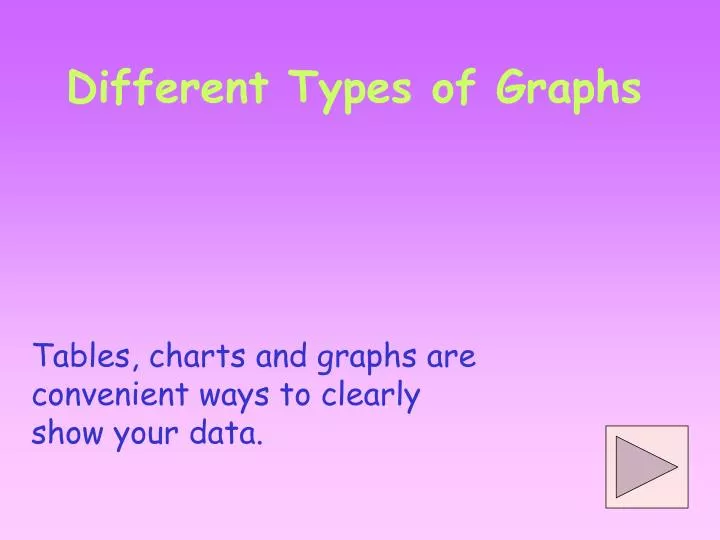 different types of graphs