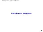 Emission and Absorption
