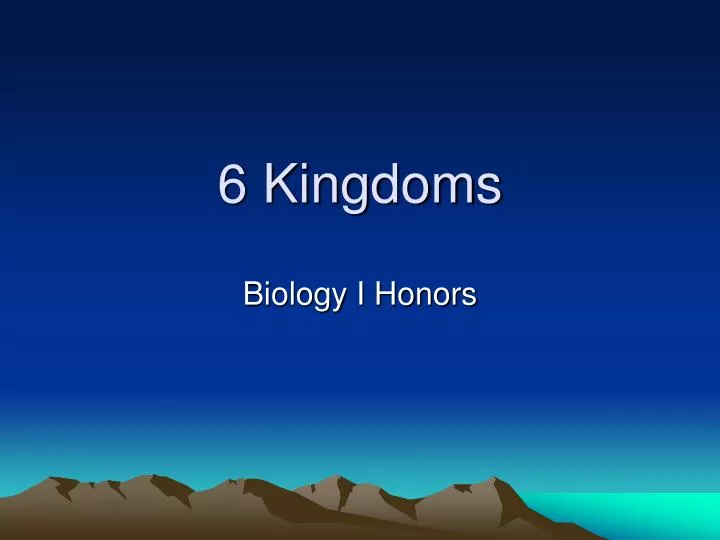 6 kingdoms