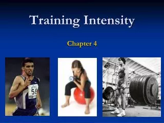 Training Intensity
