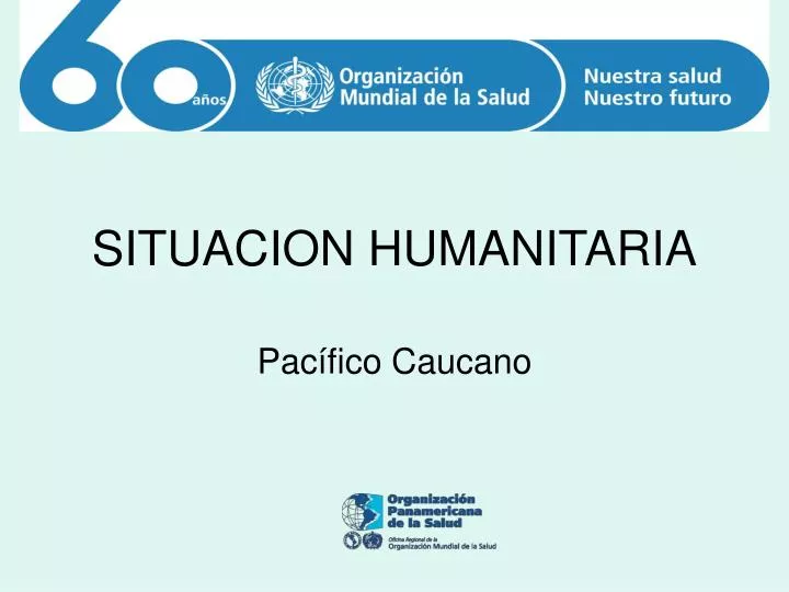 situacion humanitaria