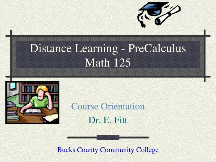 distance learning precalculus math 125