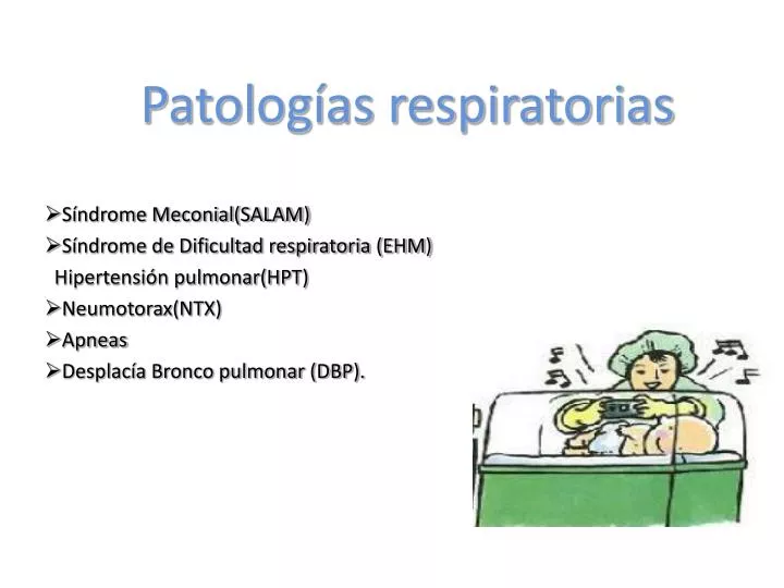patolog as respiratorias
