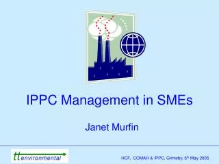 IPPC Management in SMEs
