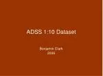 ADSS 1:10 Dataset Overview for Population Analysis and Research - slide 1