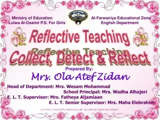 Prepared By: Mrs. Ola Atef Zidan