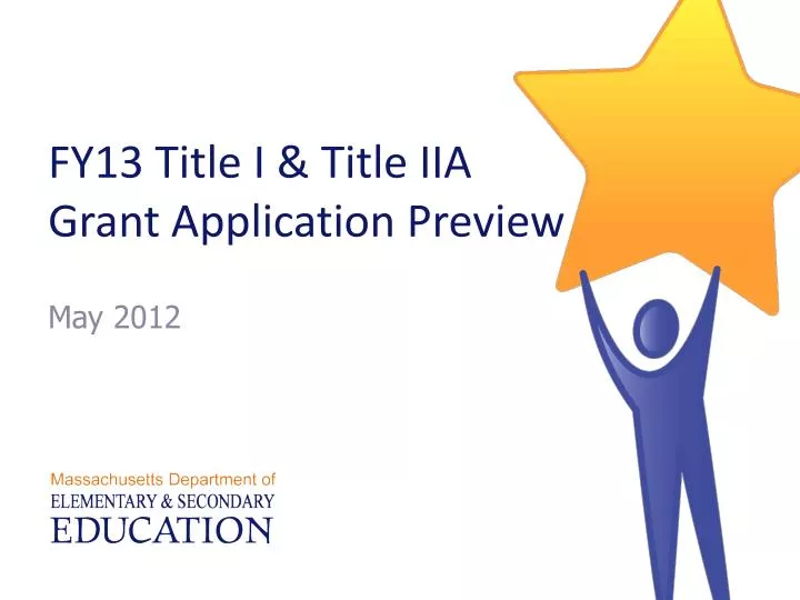 fy13 title i title iia grant application preview