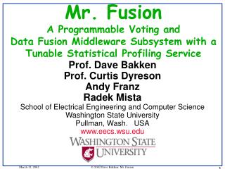 Mr. Fusion A Programmable Voting and Data Fusion Middleware Subsystem with a Tunable Statistical Profiling Service