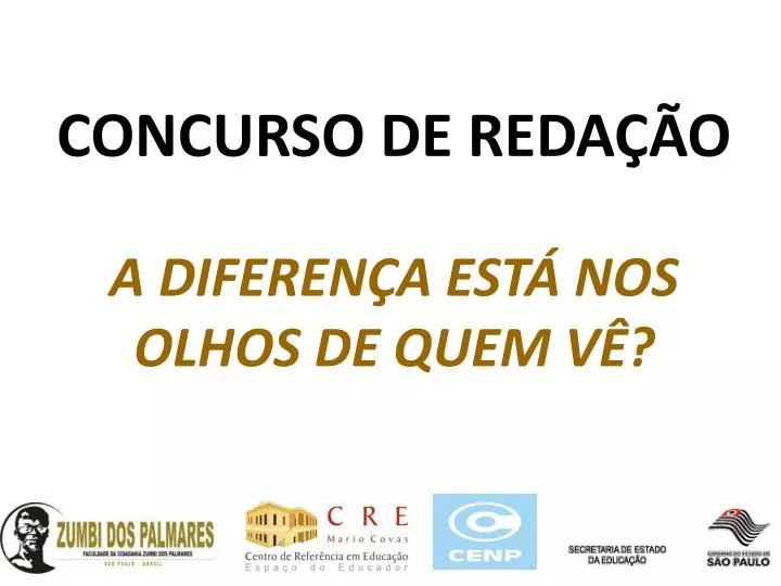 concurso de reda o