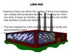 LONG RUN - slide 1