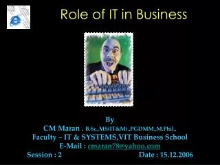 Role of IT in Business