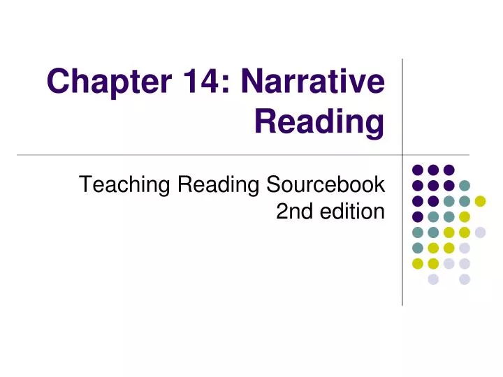 chapter 14 narrative reading