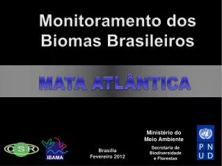 Monitoramento dos Biomas Brasileiros
