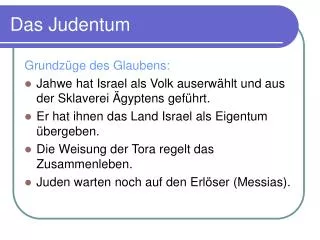 Das Judentum