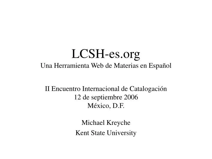 lcsh es org una herramienta web de materias en espa ol