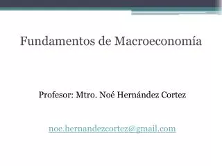 fundamentos de macroeconom a