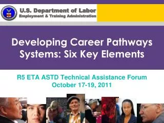 Developing Career Pathways Systems: Six Key Elements