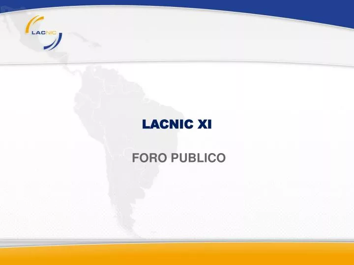 lacnic xi