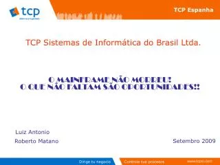 TCP Sistemas de Informática do Brasil Ltda.