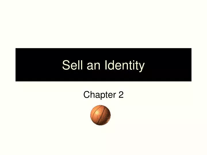 sell an identity