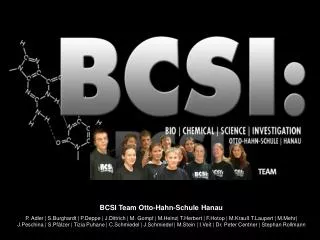 BCSI Team Otto-Hahn-Schule Hanau