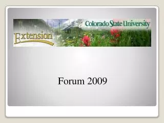Forum 2009