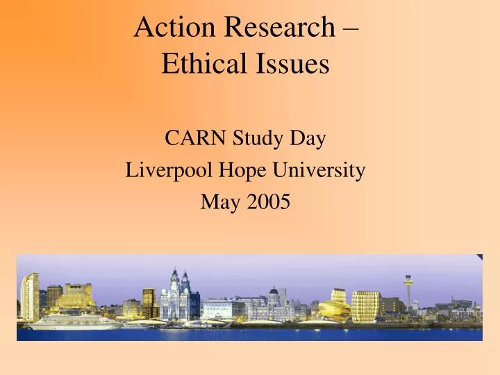 action research ethical issues