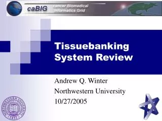 Tissuebanking System Review