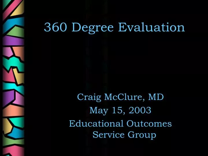 360 degree evaluation