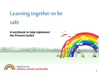 Learning together to be safe