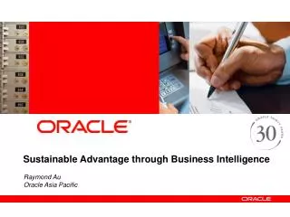 Sustainable Advantage through Business Intelligence