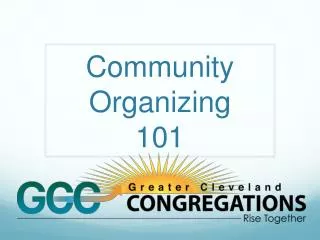 Community Organizing 101