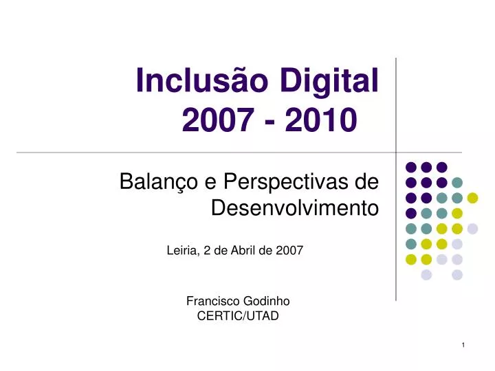 inclus o digital 2007 2010